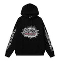 Hellstar Sports Flame Hoodie Black
